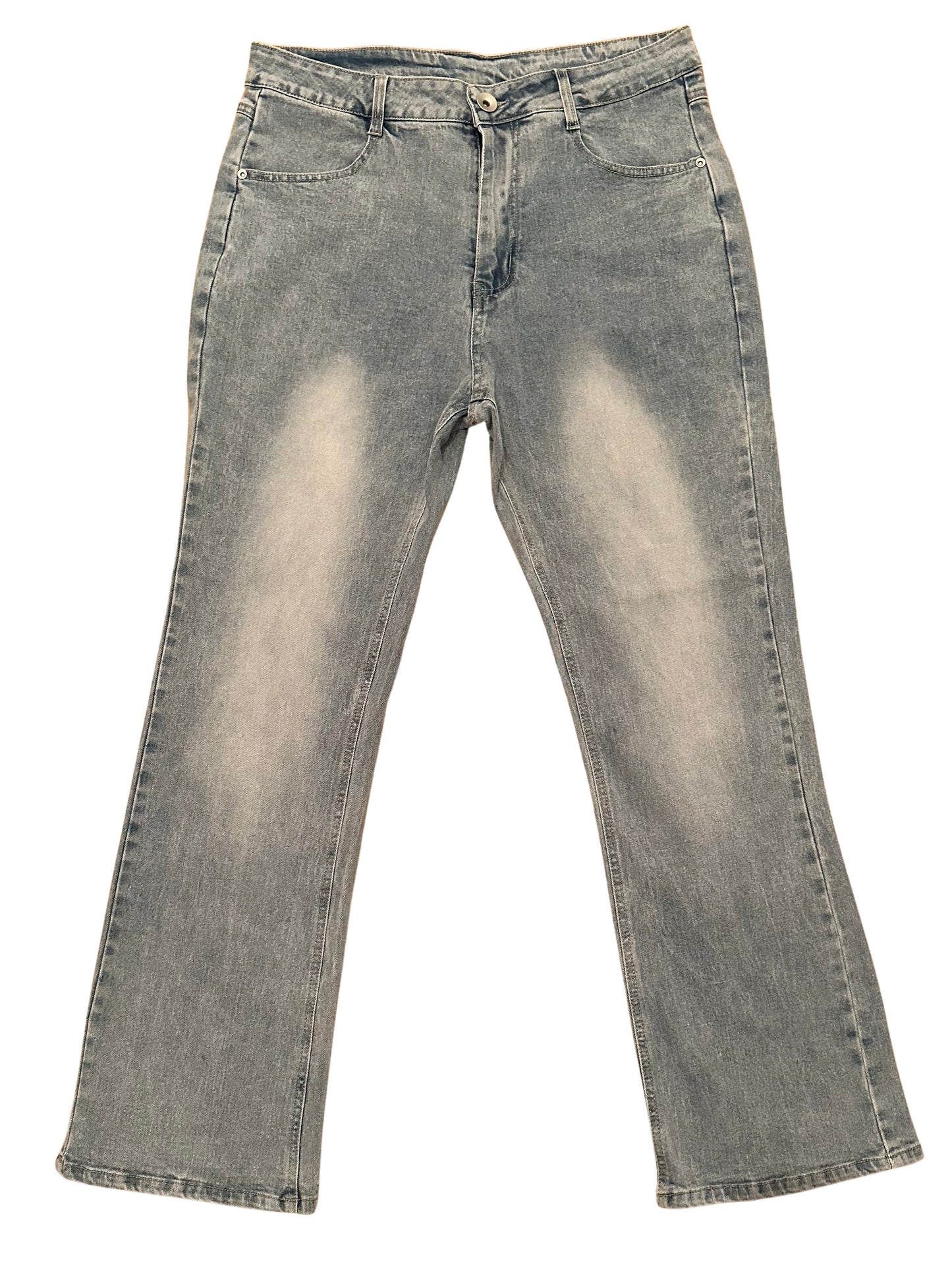 Unisex Flared Denim Jeans